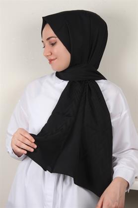 Jakarlı İcon Şal 3101-24 Siyah