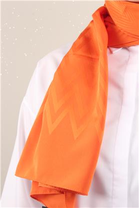 Jakarlı İcon Şal 3101-25 Turuncu