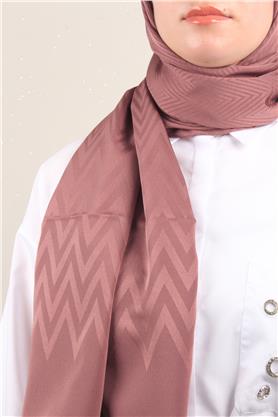 Jakarlı İcon Şal 3101-4 Kızıl Toprak