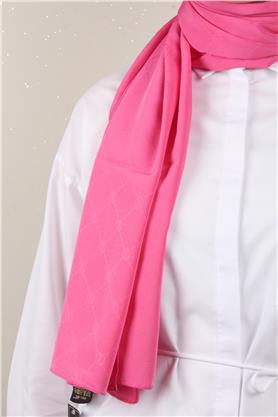 Jakarlı İcon Şal 3103-1 Pembe