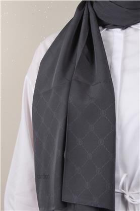 Jakarlı İcon Şal 3103-11 Antrasit
