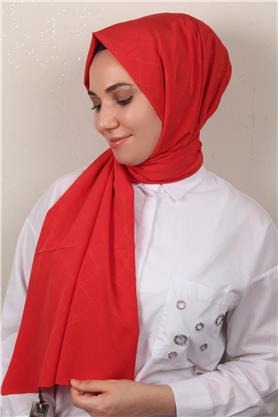 Jakarlı Icon Şal 3103-15 Kırmızı