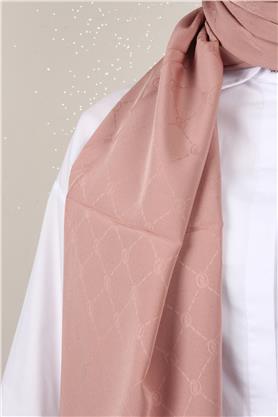 Jakarlı Icon Şal 3103-16 Çöl Kahvesi