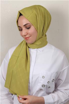 Jakarlı Icon Şal 3103-18 Fıstık Yeşili