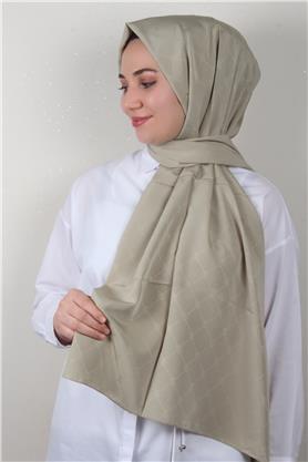 Jakarlı İcon Şal 3103-3 Koyu Taş