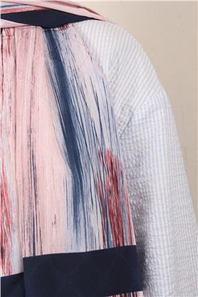 Jakarlı İcon Şal 3104-11 Pudra