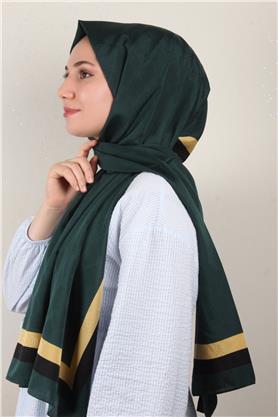 Jakarlı İcon Şal 3105-1 Zümrüt
