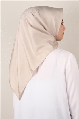 Jakarlı İpeksi Eşarp 3088-1 Koyu Taş