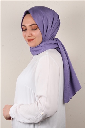 Jakarlı İpeksi Şal 8084-14 Leylak