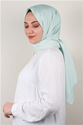Jakarlı İpeksi Şal 8084-17 Mentol Buğusu