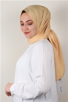 Jakarlı İpeksi Şal 8084-20 Kavuniçi