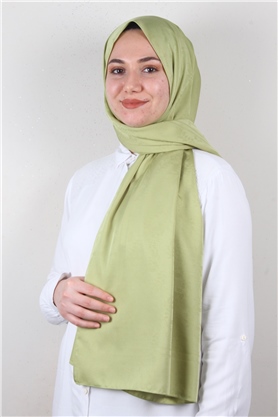 Jakarlı İpeksi Şal 8085-14 Fıstık Yeşili