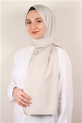 Jakarlı İpeksi Şal 8085-24 Koyu Taş