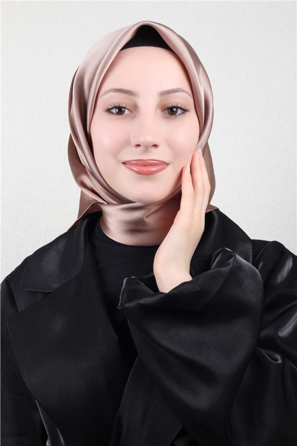 Joyas Degrade İpek Eşarp 4141-3 Bal Köpüğü