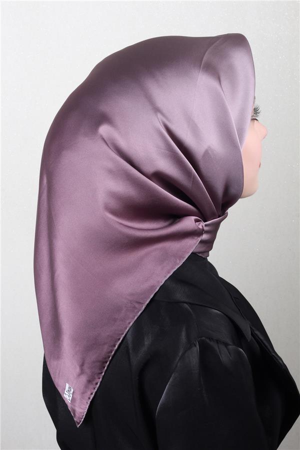 Joyas Degrade İpek Eşarp 4141-7 İncir Moru