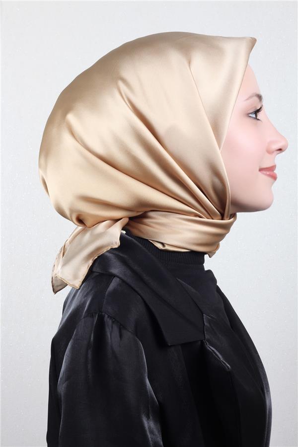 Joyas Degrade İpek Eşarp 4141-9 Gold