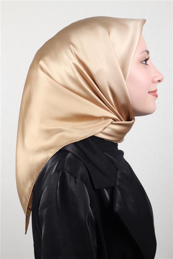Joyas Degrade İpek Eşarp 4141-9 Gold