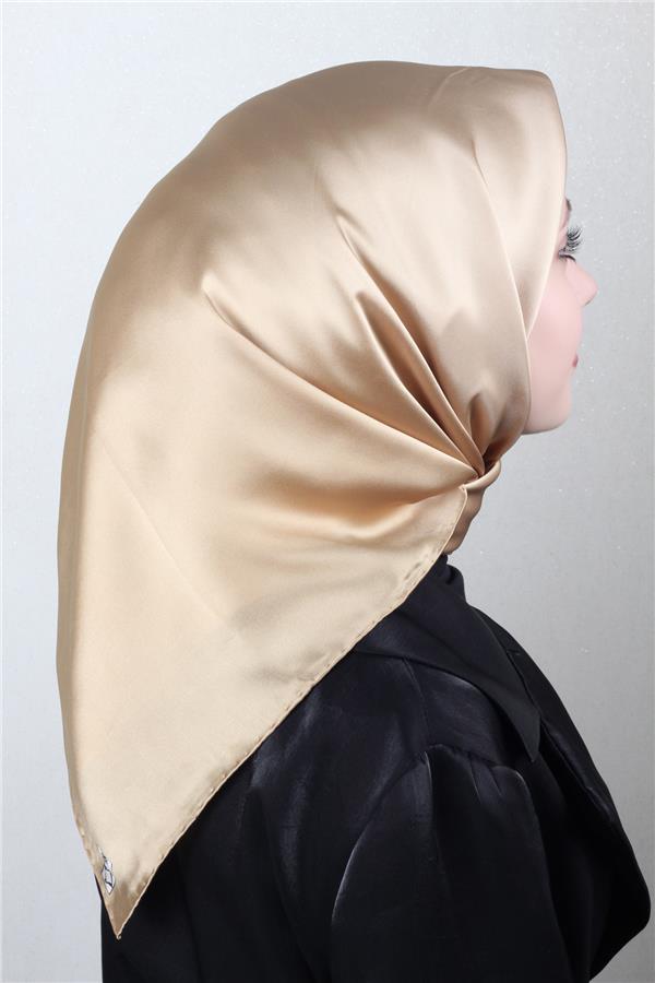 Joyas Degrade İpek Eşarp 4141-9 Gold