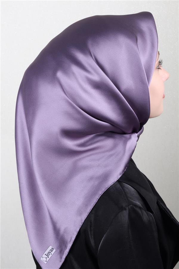 Joyas Düz İpek Eşarp 4142-10 Lavanta