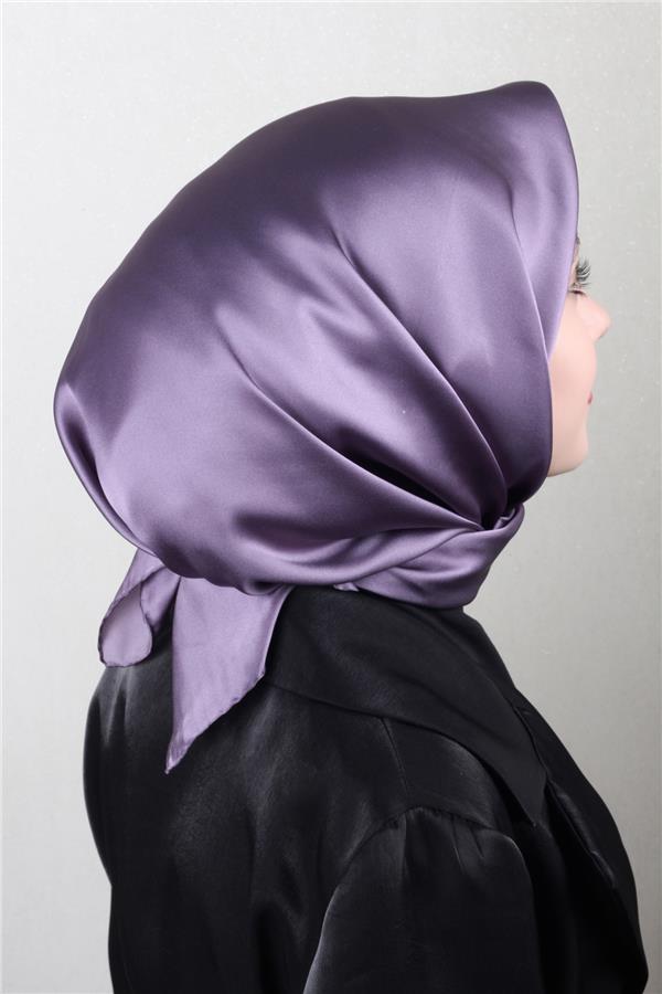 Joyas Düz İpek Eşarp 4142-10 Lavanta