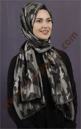 Kamuflaj İpeksi Şal 5550-42
