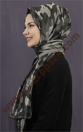 Kamuflaj İpeksi Şal 5550-42