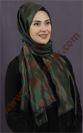 Kamuflaj İpeksi Şal 5550-43