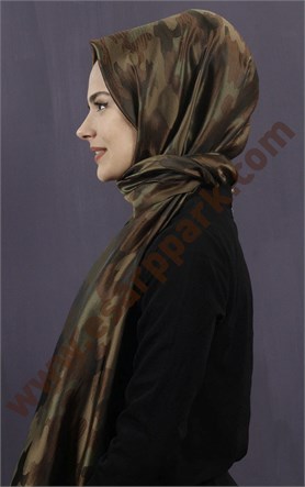 Kamuflaj İpeksi Şal 5550-46