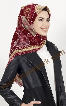 Kışlık Yün Eşarp 1174-4