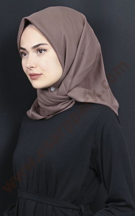 Kışlık Yün Düz Renk Eşarp 1178-8