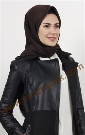 Kışlık Yünlü Düz Renk Eşarp 1750-13