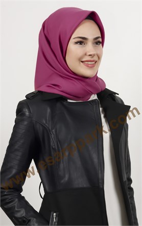 Kışlık Yünlü Düz Renk Eşarp 1750-16