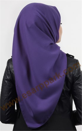 Kışlık Yünlü Düz Renk Eşarp 1750-18