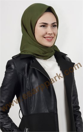 Kışlık Yünlü Düz Renk Eşarp 1750-19
