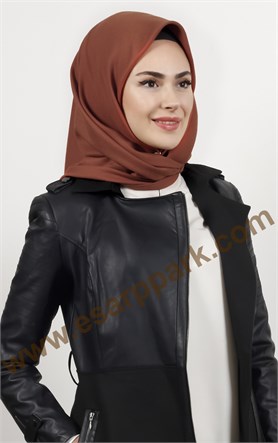 Kışlık Yünlü Düz Renk Eşarp 1750-22