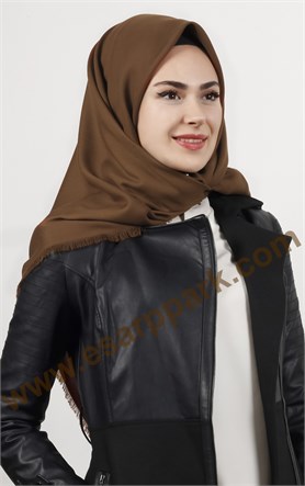 Kışlık Yünlü Düz Renk Eşarp 1750-25