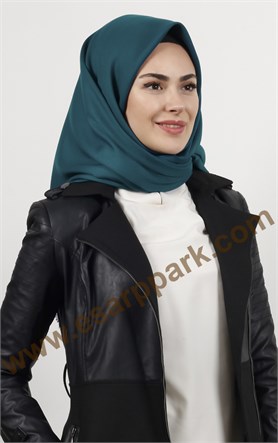 Kışlık Yünlü Düz Renk Eşarp 1750-31