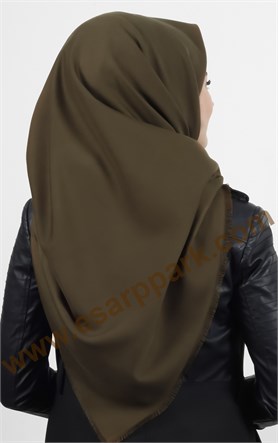 Kışlık Yünlü Düz Renk Eşarp 1750-36