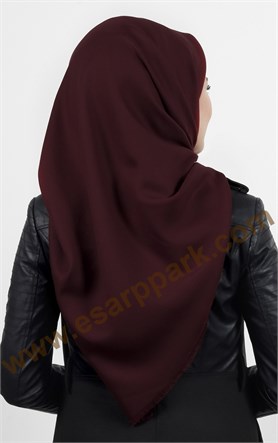 Kışlık Yünlü Düz Renk Eşarp 1750-6