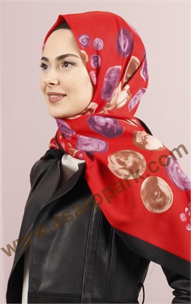 Kışlık Yünlü Şal 5181-7