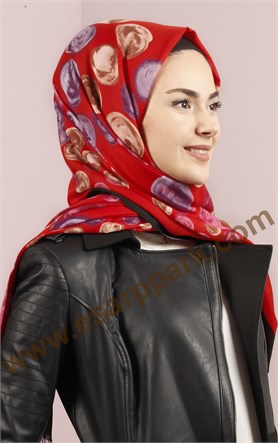 Kışlık Yünlü Şal 5181-7