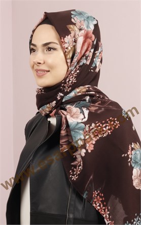 Kışlık Yünlü Şal 5182-1