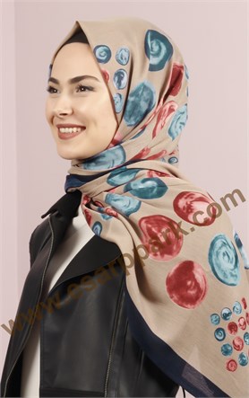 Kışlık Yünlü Şal 5182-9