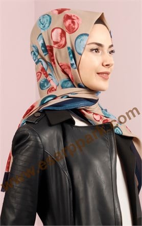 Kışlık Yünlü Şal 5182-9