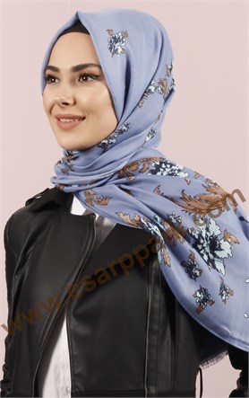 Kışlık Yünlü Şal 5381-13