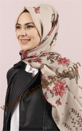 Kışlık Yünlü Şal 5381-15