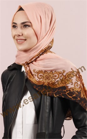 Kışlık Yünlü Şal 5381-17