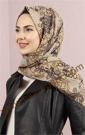 Kışlık Yünlü Şal 5381-18