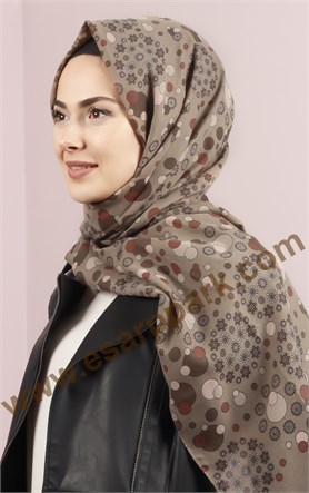 Kışlık Yünlü Şal 5381-20