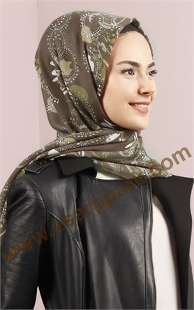 Kışlık Yünlü Şal 5381-23